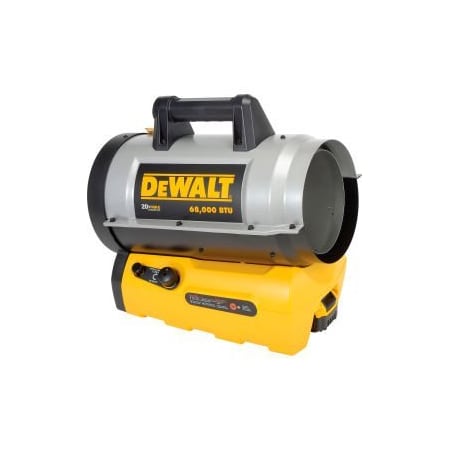 Enerco Group DeWALT Forced Air Propane Heater, 68000 BTU DXH70CFAV